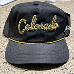Bad Birdie Black and Gold Colorado Hat